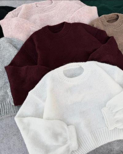 Sweter Liso Cardigan Lana Frizada - Miniatura 2