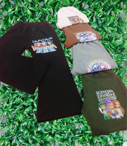 Palazo Plush Dibujos Nena