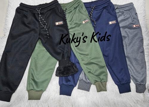 Pantalón Jersey con Piel Nene
