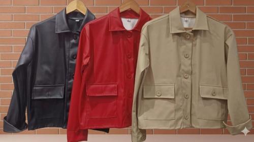 Camisaco Eco Cuero Elastizado - Miniatura 2
