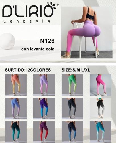 Calza Degrade Efecto Push Up