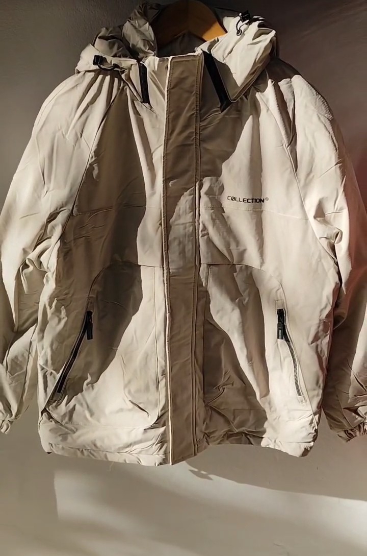 Campera Impermeable con Piel _ Yd - Imagen 3