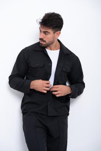 Camisaco Sastrero de Invierno (negro)