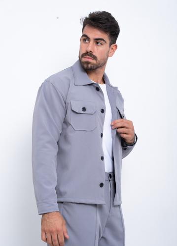 Camisaco Sastrero de Invierno (gris Medio)