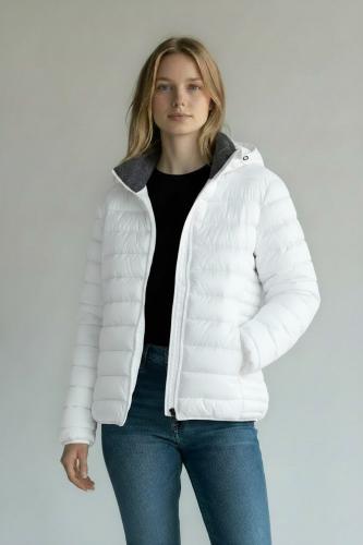 Campera Soft con Piel Importada - Miniatura 2