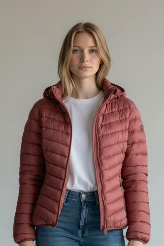 Campera Soft con Piel Importada - Miniatura 3