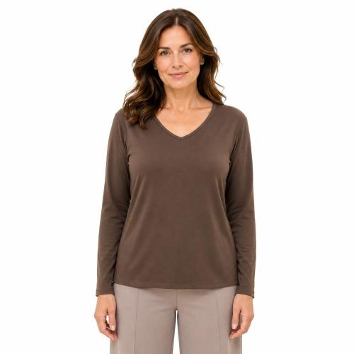Remera Básica de Modal Soft V