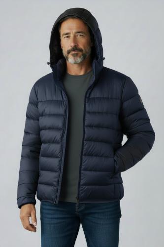 Campera Soft con Piel Importada - Miniatura 3