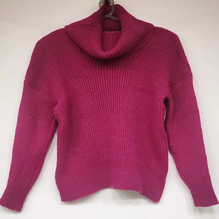 Polera Cuello Volcado Acrílico