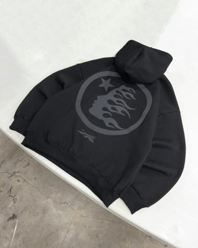 Hoodie Oversize Frisado Hellstar Negro - Miniatura 2