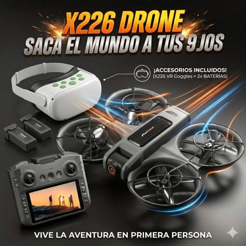 Drone X226 Vr con Gafas