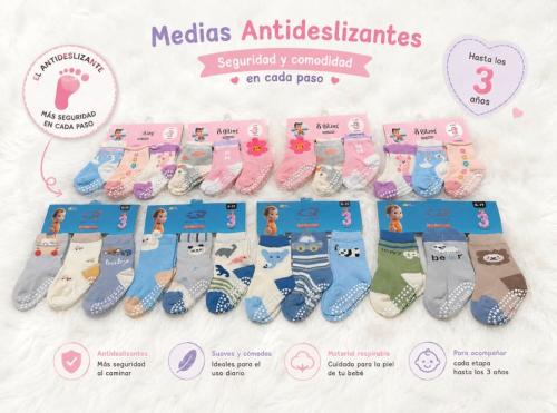  Medias X3 Antideslizantes