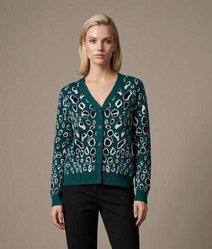 Cardigan Print Bremer Importado