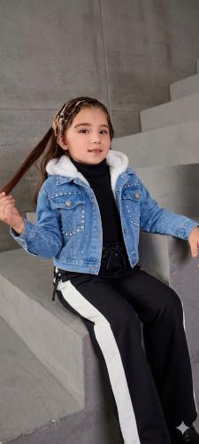 Campera con Piel Nena