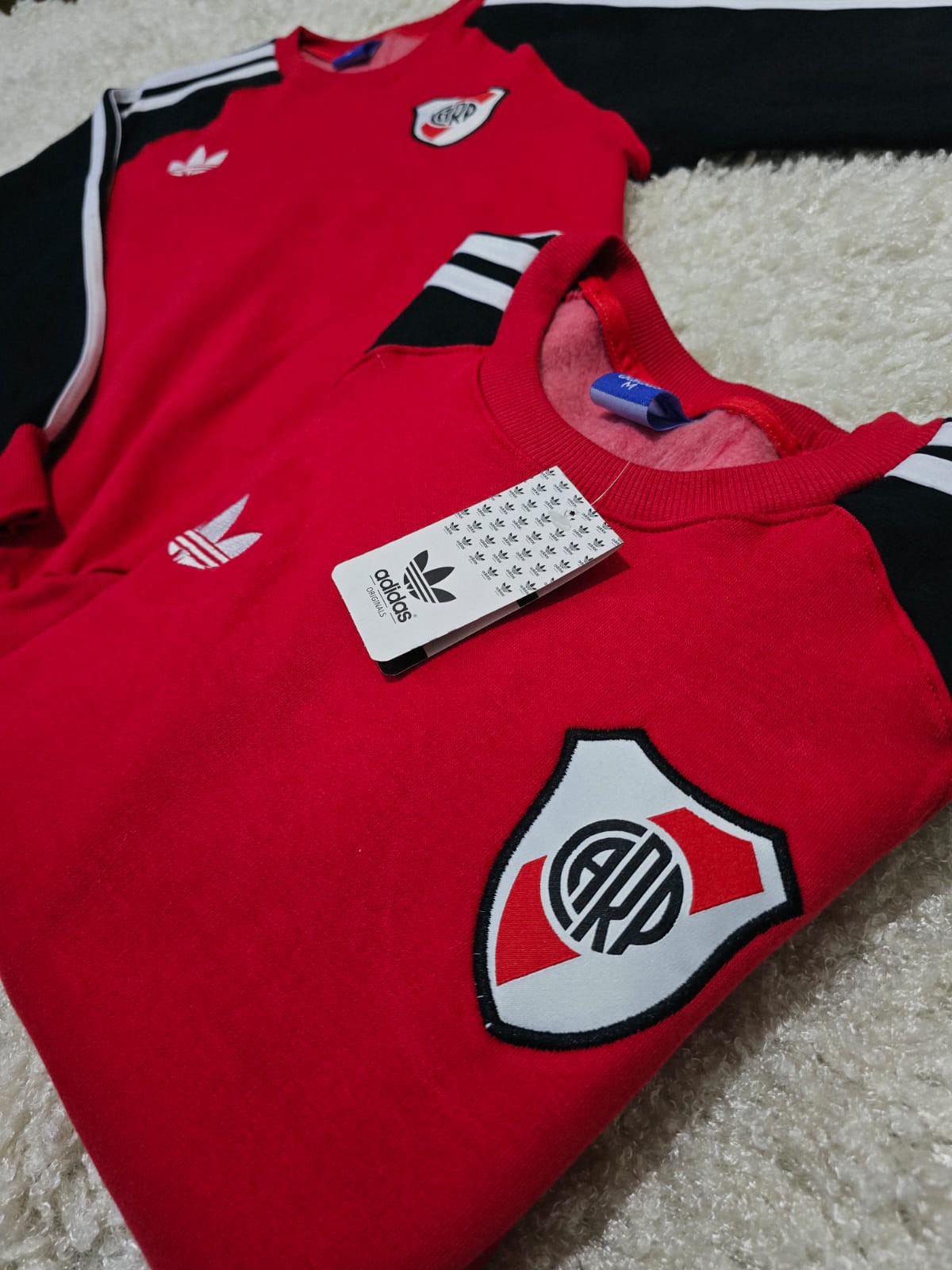 Buzo Cuello Redondo Algodon River Plate - Imagen 3
