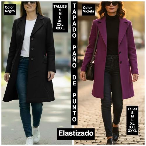 Tapados de Dama  Tela  Paño Elastizado