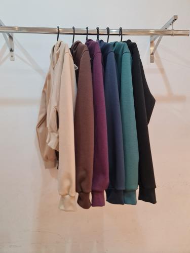 794_ Conjunto Campera C/bolsillo +pantalon Palazzo - Miniatura 3