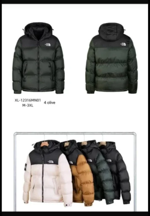 Campera Yd Hombre Piel Abrigo Puffer