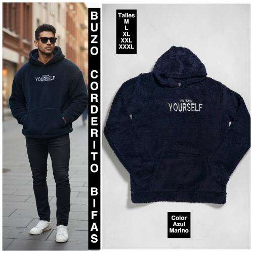Buzo de Corderito Doble Bifaz