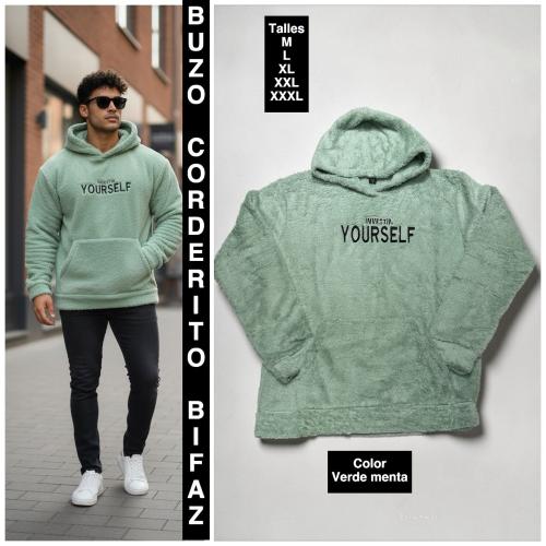Buzo de Corderito Doble Bifaz
