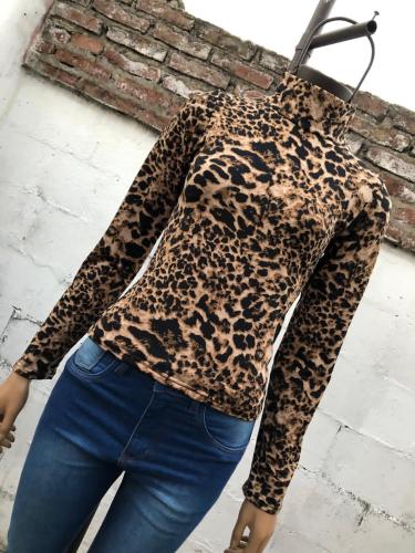 Polera Frizada Print