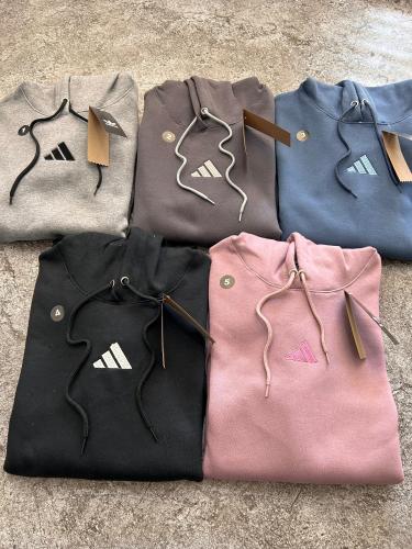 Canguro Adidas Friza Peinada Unisex Bordado