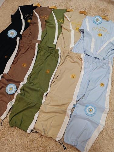 Conjunto con Pantalón Regulador Argentina Bordado - Miniatura 2