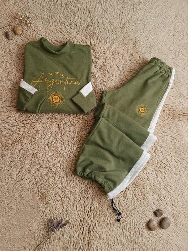 Conjunto con Pantalón Regulador Argentina Bordado - Miniatura 3