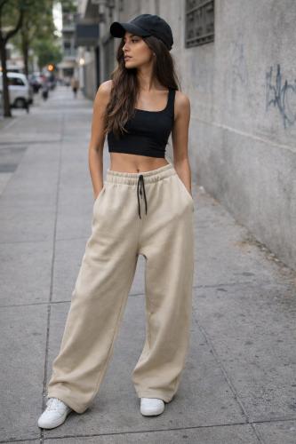 Pantalón Baggi Regulable Unisex en Friza Semi Peinada - Miniatura 2