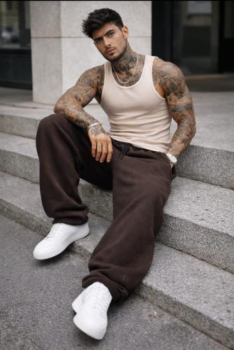 Pantalón Baggi Regulable Unisex en Friza Semi Peinada - Miniatura 3