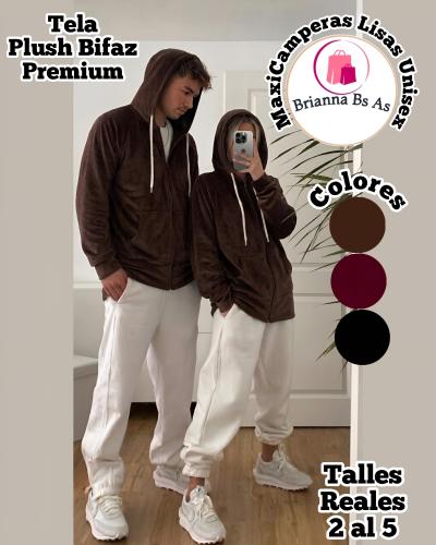 Maxicamperas Lisas Unisex