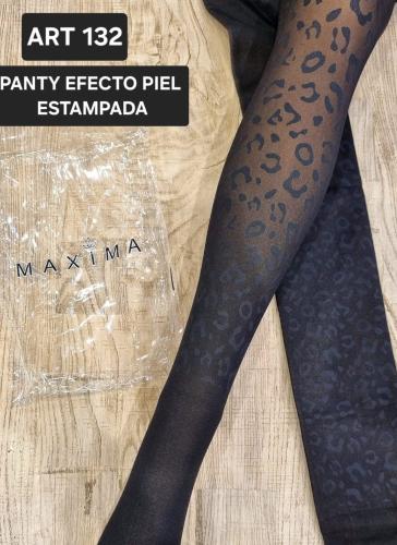 Pantys Efecto Piel Estampadas Maxima Art 132