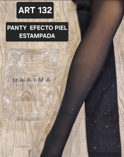 Pantys Efecto Piel Estampadas Maxima Art 132 - Miniatura 4