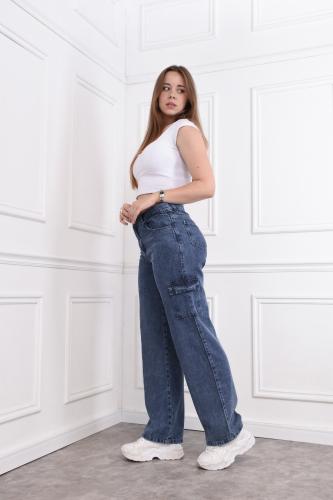 Wide Leg Nevado Cargo! con Bolsillo Delantero!