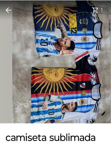 Camiseta de Argentina Hombre