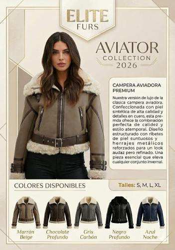 Campera de Gamuza con Piel