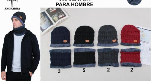 Gorrito+cuello Hombre