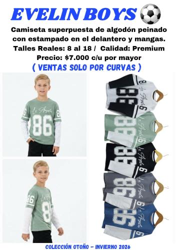 Camiseta Superpuesta los Ángeles 86