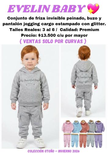 Conjunto Cargo My Beautiful Angel