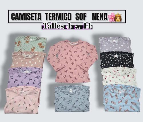 Poleras Nena de Térmico Sof