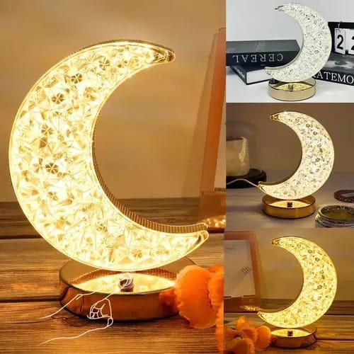 Lampara Luna Luz Led Touch Decorativa Recargable - Miniatura 2