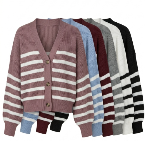 Cardigan Rayado