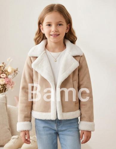 Campera con Piel y Cierre