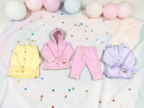 Conjunto Plush Darlon con Corderito Baby Wear T.(2 al 5)(hasta los 3 Años Aprox)