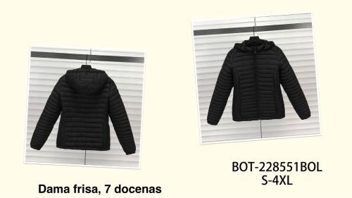 Campera Inflada con Piel