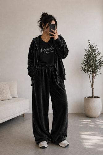 Pantalon Palazzo Plush mas de 10 Colores