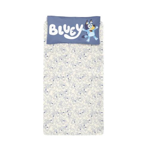 Juego de Sábanas 1 1/2 Plaza Bluey | Ultra Soft Piñata con Licencia Oficial - Miniatura 5