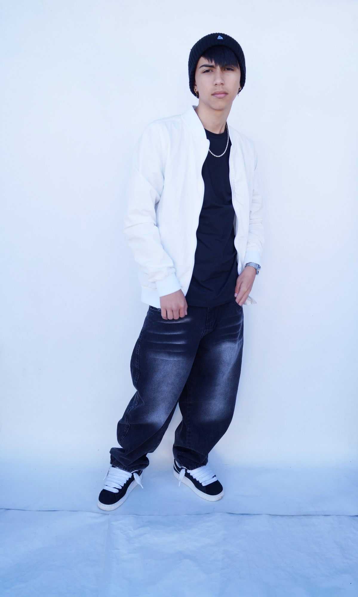 Baggy Negro Localizado Juvenil - Imagen 6