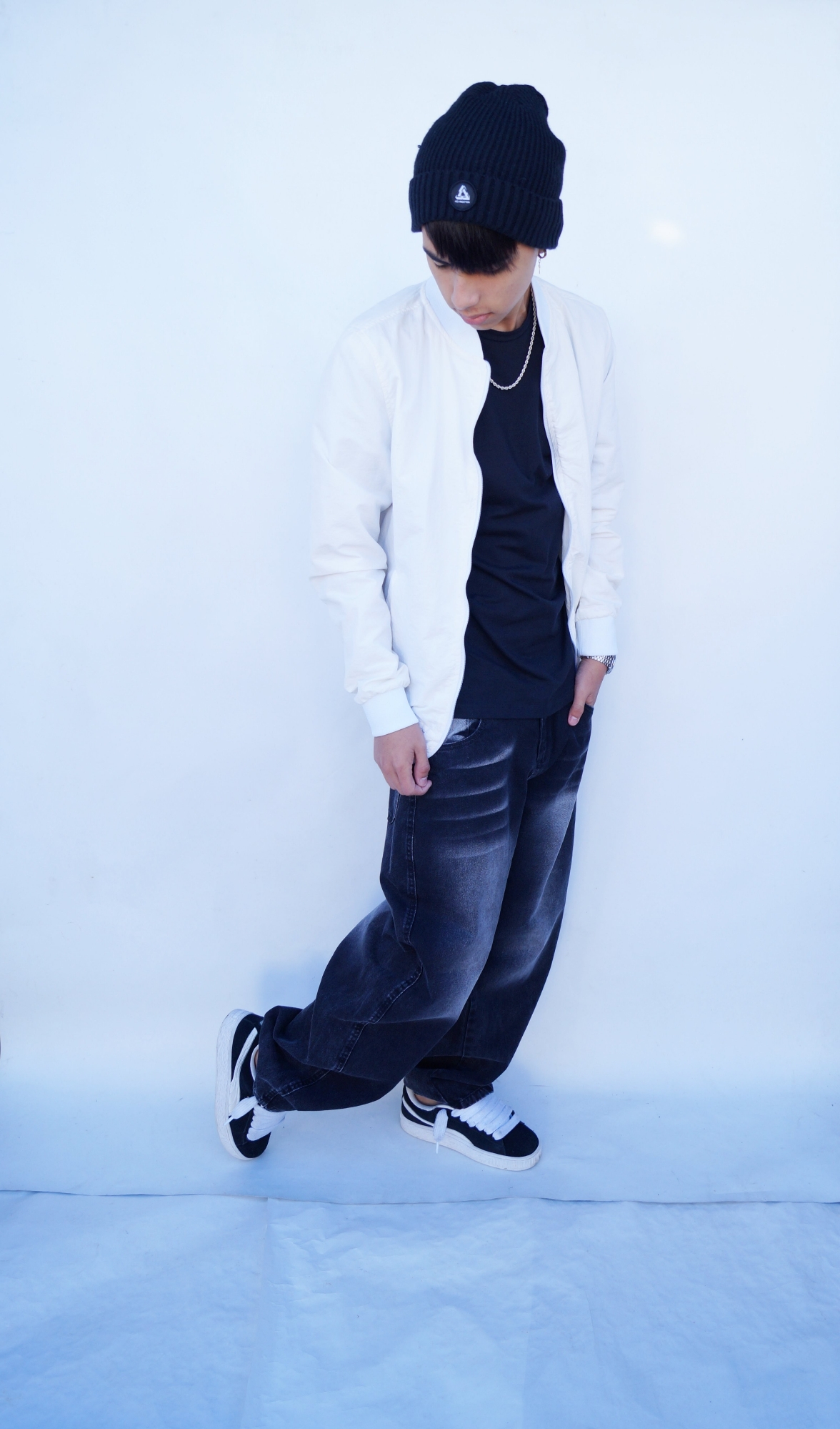 Baggy Negro Localizado Juvenil - Imagen 7