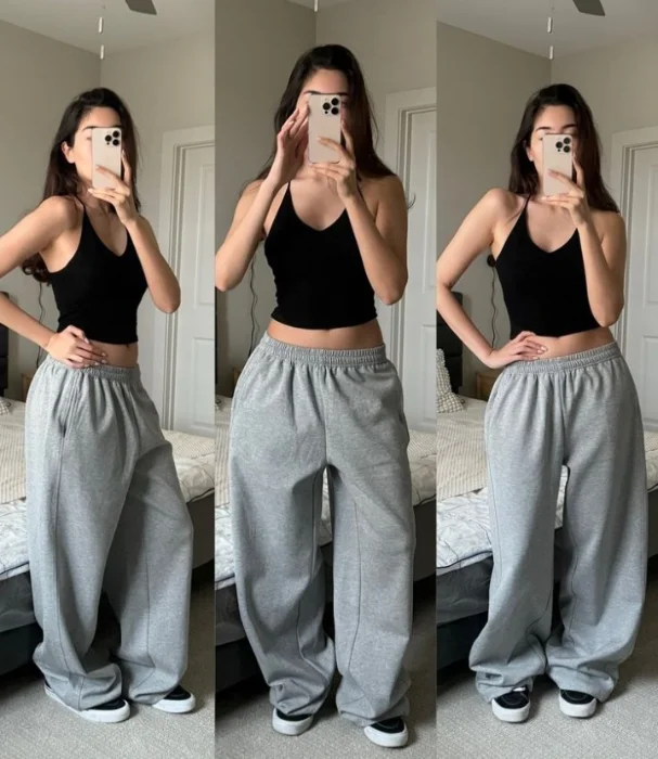 Pantalón Baggy Super Liso